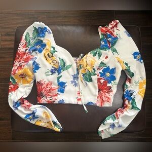 Floral Women's Crop Top